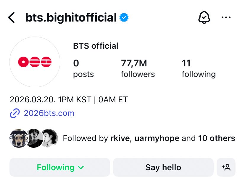 btschartsdailyc's tweet image. 🚨 @BTS_twt has changed their profile picture on Instagram!

BTS IS COMING
