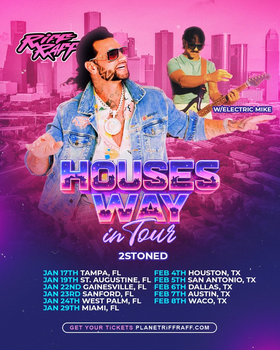 RiFF RAFF / DALE DAN TONY / JODY HiGHROLLER tweet media