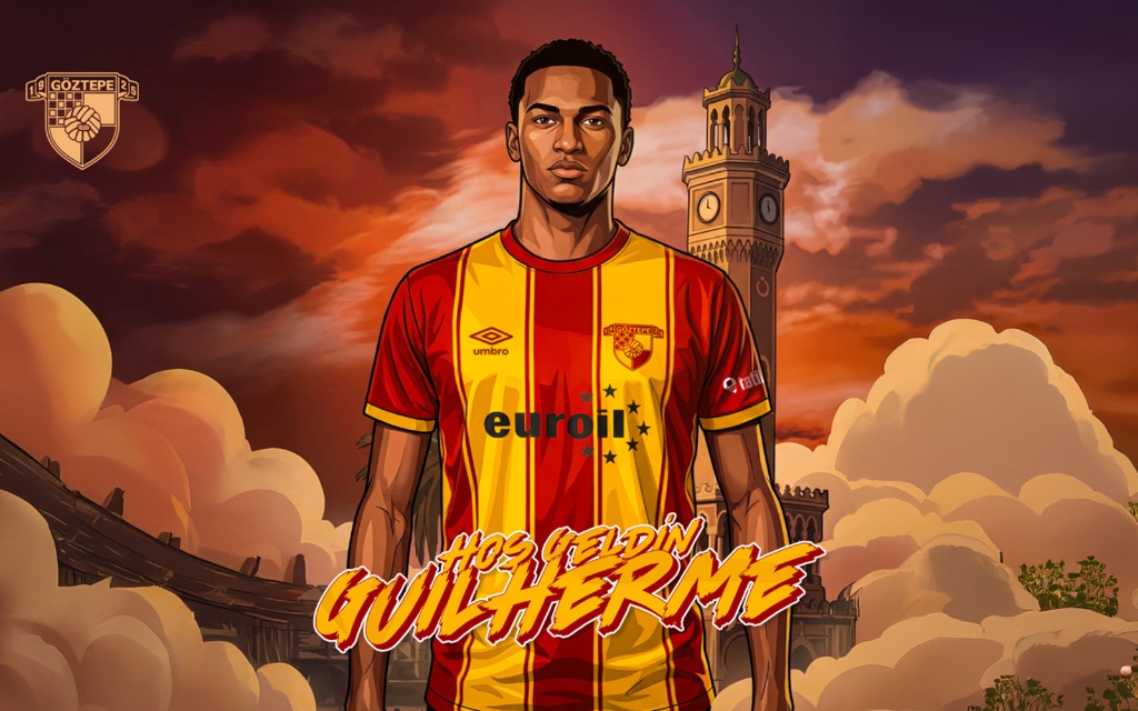 Göztepe, yeni Brezilyalısı 20 yaşındaki santrafor Guilherme Luiz Oliveira da Silva'nın transferini açıkladı. 4,5+1 yıllık sözleşme imzalanan Guilherme için Brezilya'nın Ceara kulübüne 900.000 euro bonservis ödenecek. #Göztepe #transfer #süperlig