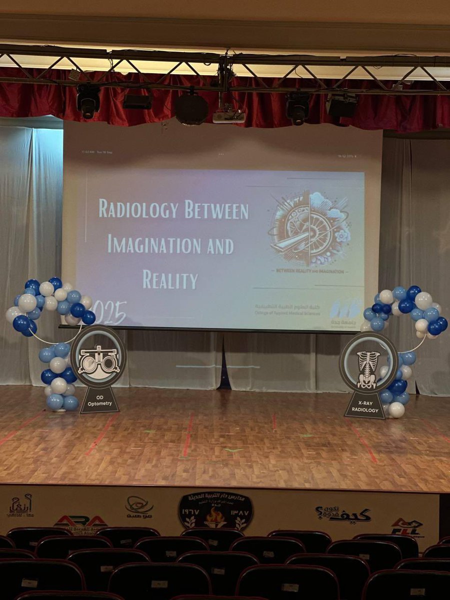 RAD23UJ's tweet photo. Radiology Between Reality and Imagination – 2nd Edition 2025
لأن الأشعة ليست صورة فقط، بل حكاية تُروى وتُفهم 🤍🩻 https://t.co/Hq2hcJchQp