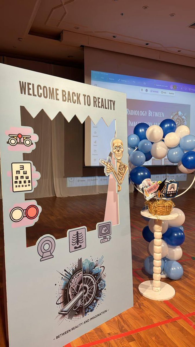 RAD23UJ's tweet photo. Radiology Between Reality and Imagination – 2nd Edition 2025
لأن الأشعة ليست صورة فقط، بل حكاية تُروى وتُفهم 🤍🩻 https://t.co/Hq2hcJchQp