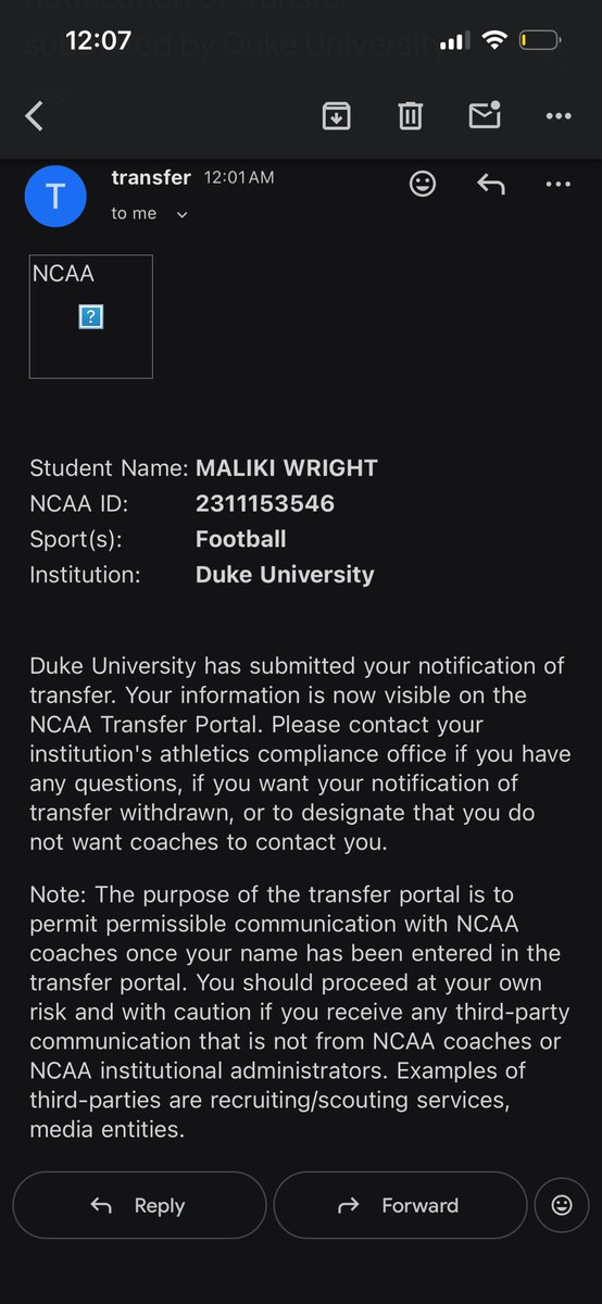 Maliki Wright Sr tweet media