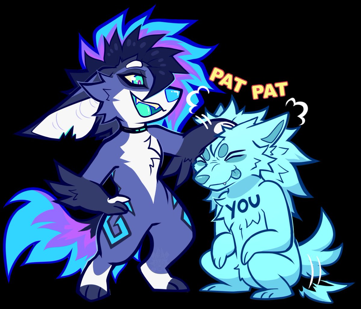 ✋Pat Pat Telegram sticker YCH for £30 
height can be changed slightly 
if your interested please Private message me with who u would like :3
✨Limited slots ✨