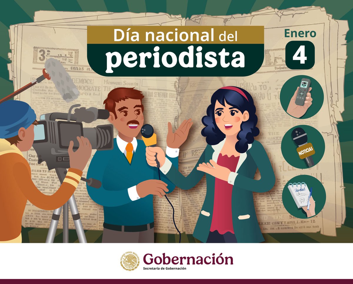 rosaicela_'s tweet photo. En el #DíaDelPeriodista, reconocemos la labor de quienes con profesionalismo y responsabilidad fortalecen la libertad de prensa y el derecho a la información. https://t.co/CqicYDEE5t