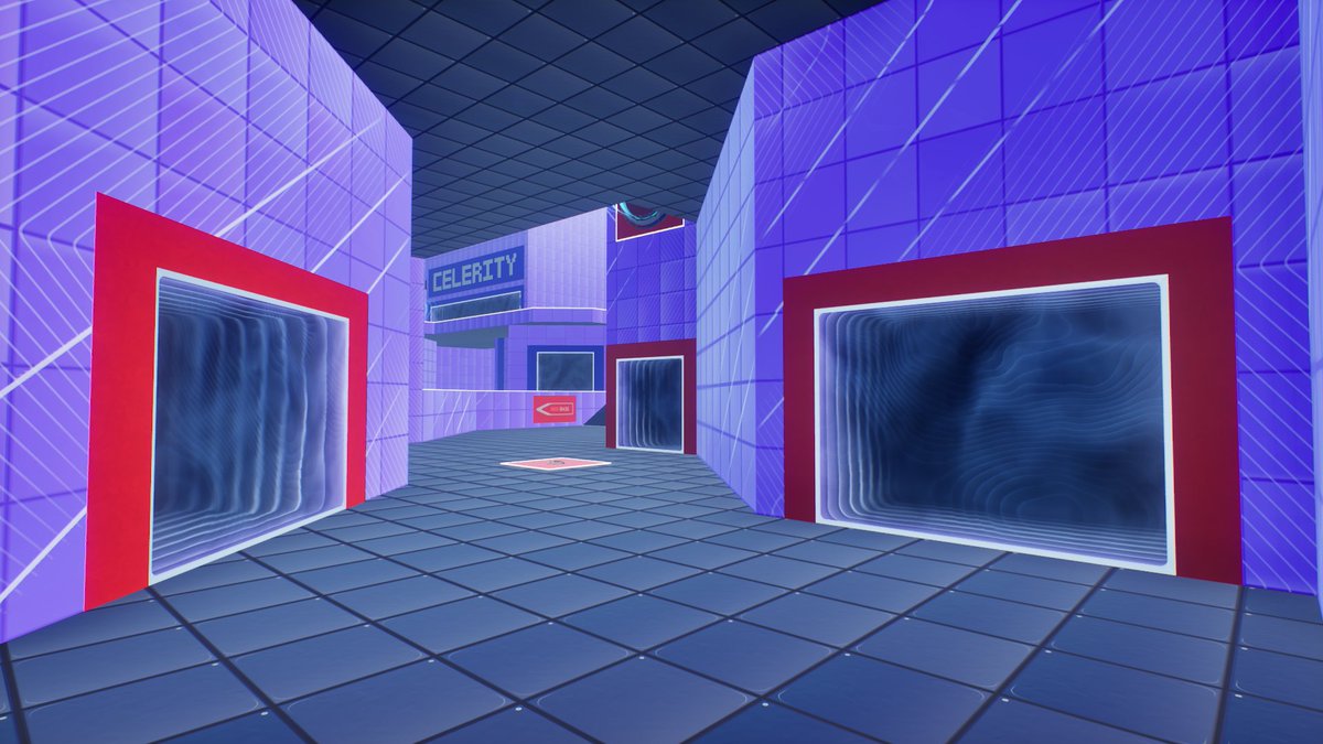 CodePhoenix's tweet image. My Unique Takedown style map "Celerity" is now updated in @Splitgate and is separated into 2 different uploads, one for loadout modes, and the other for classic modes, enjoy! 
#Splitgate #splitgatearenareloaded #SGAR