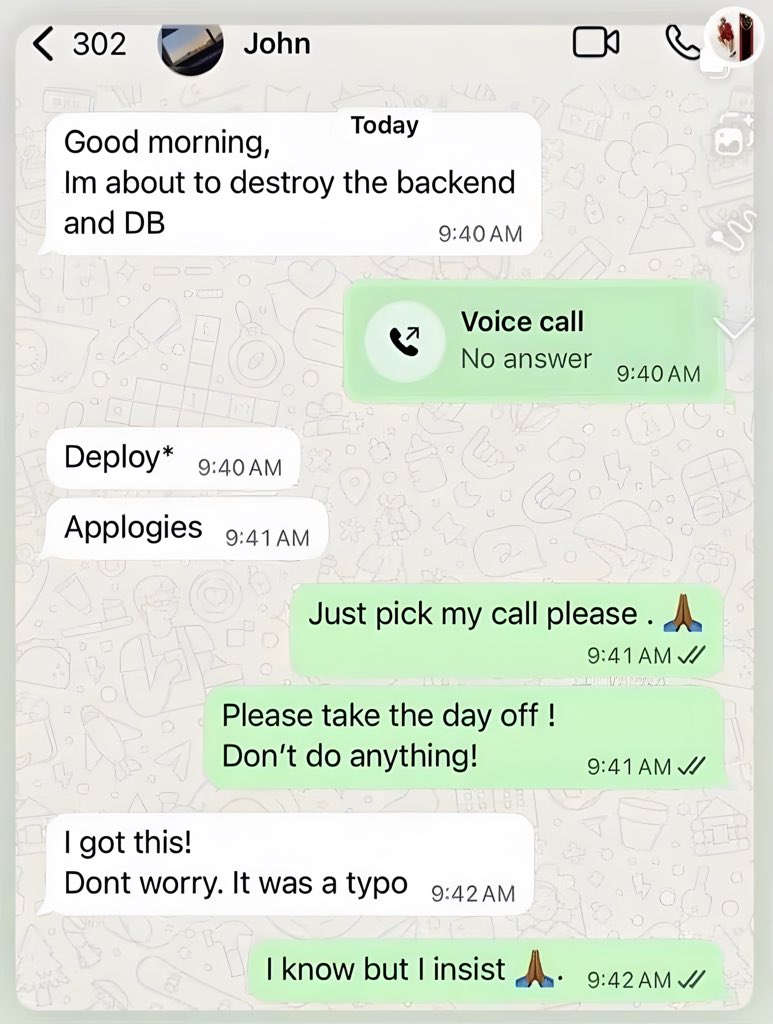 how to get a day off as a dev..