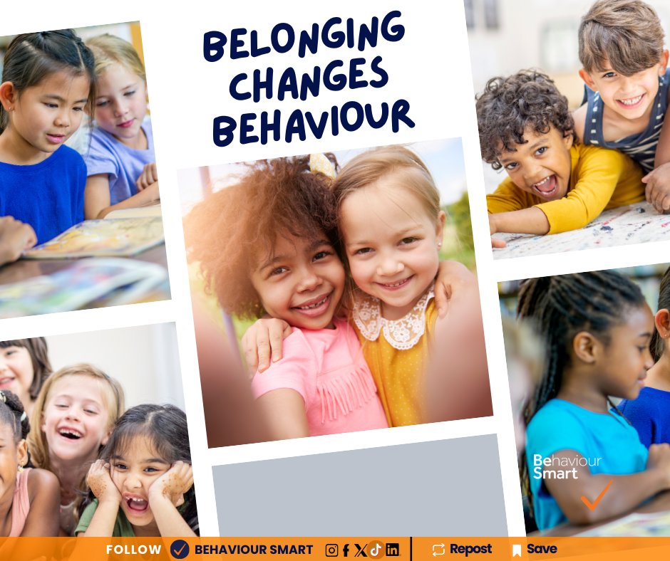 BehaviourSmart's tweet photo. Better behaviour doesn’t start with punishment.
It starts with belonging.

When children feel safe and accepted, behaviour becomes communication not conflict.

Book a demo: https://t.co/tBXa1I34sK

#Belonging #SchoolCulture #BehaviourSmart https://t.co/EVnNUOmDEj