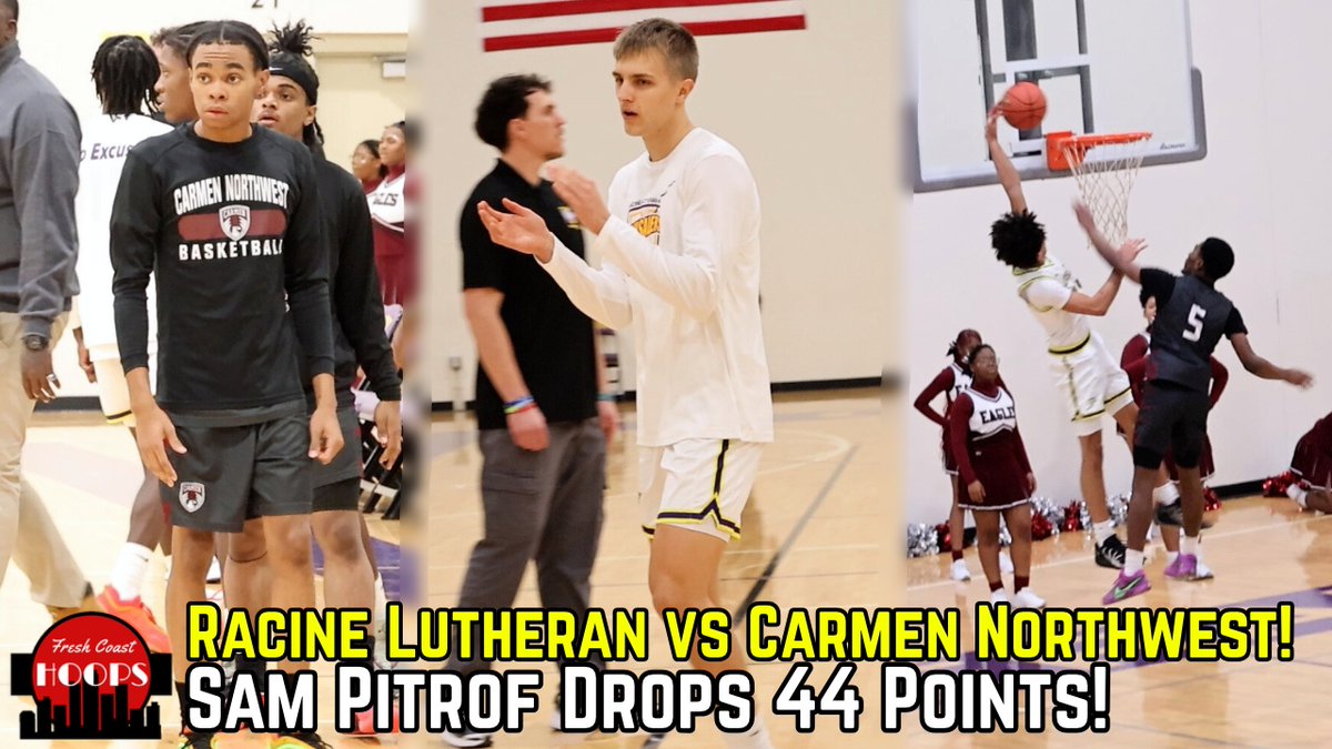 FreshCoastHoops's tweet photo. New Video!

Racine Lutheran vs Carmen Northwest! Sam Pitrof Scores School Record 44 Points In Win

Full video: https://t.co/p7jqUT3Efv https://t.co/2UHoE52Xmu
