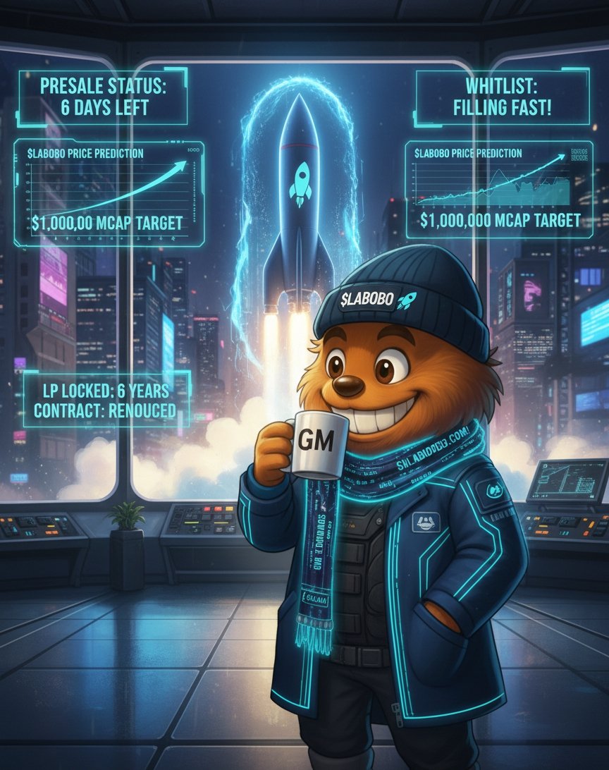 CoinLabobo's tweet photo. Title: 🛡️ Trust is the Fuel for our 1M Market Cap Journey!
​
$LABOBO is more than just a memecoin; it's a commitment to security and sustainable growth. We are building the strongest community on Solana together. 🚀
​What makes your investment safe with us?
​Fair Launch: No private sales or hidden team "whale" wallets.
​Renounced Contract: Post-launch, all authorities will be renounced to ensure no code manipulation.
​Locked Liquidity: LP will be locked to ensure trading stability and prevent any rug-pull attempts.
​We are moving fast, and the countdown continues! Only 6 days left until the big event. 🔥
​Join the LABOBO family on Telegram for live updates:
👉 https://t.co/9Ba63dWdDN