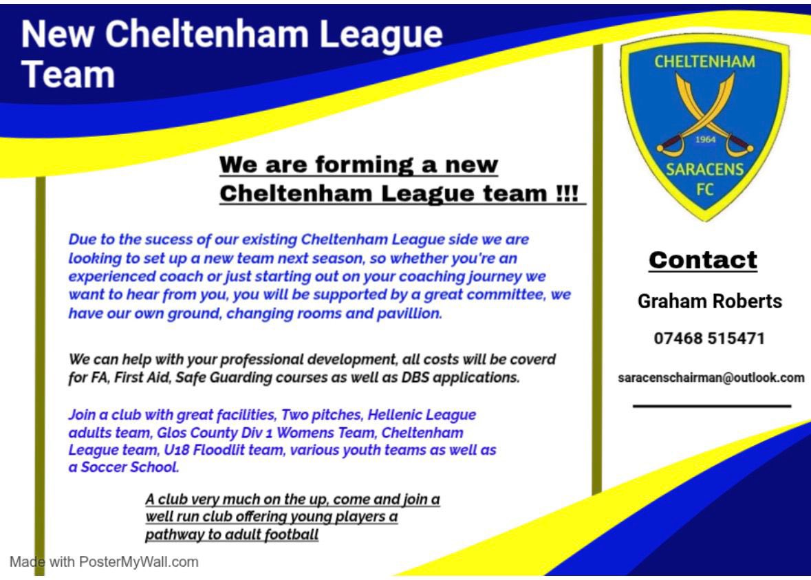 Cheltenham Saracens FC tweet media