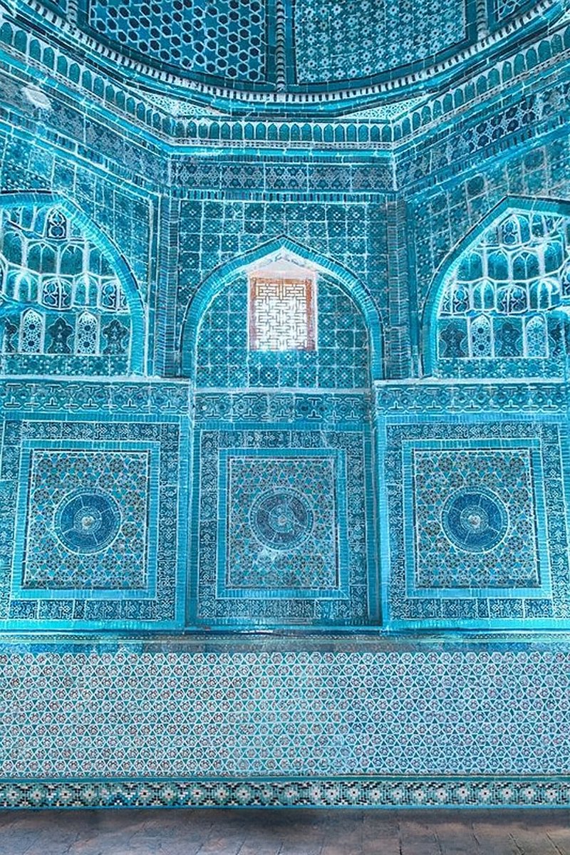 Özbekistan mimarisi, Türk mavisi 🇺🇿