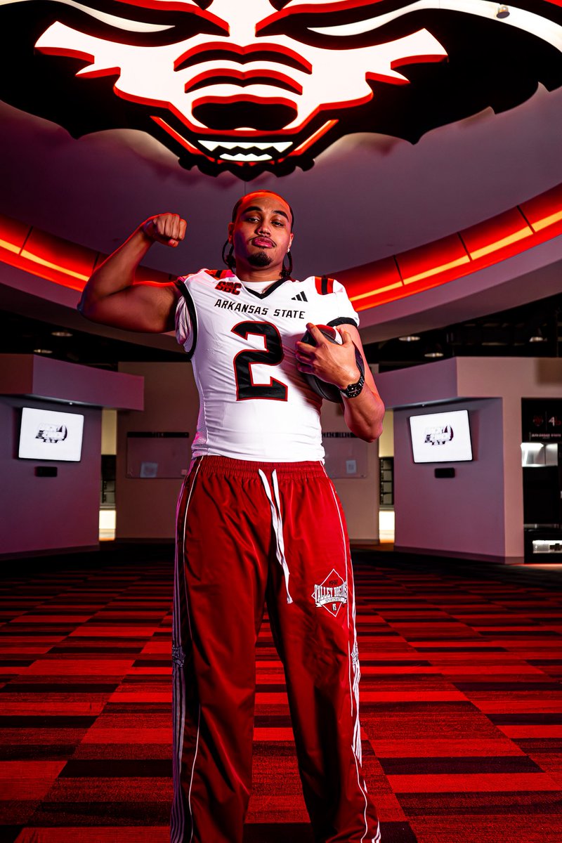 Thank you <a href="/AStateFB/">Arkansas State Football</a> for a great visit!