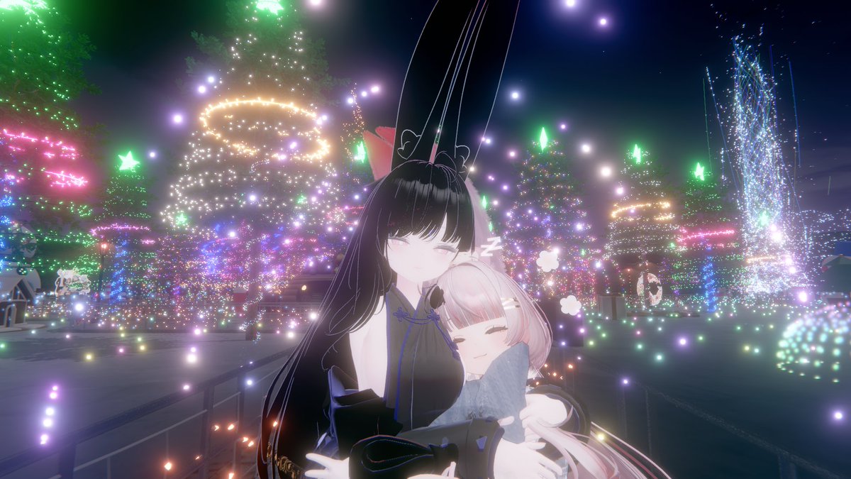夜桜時雨VRC@お嬢様合法占拠中 tweet media