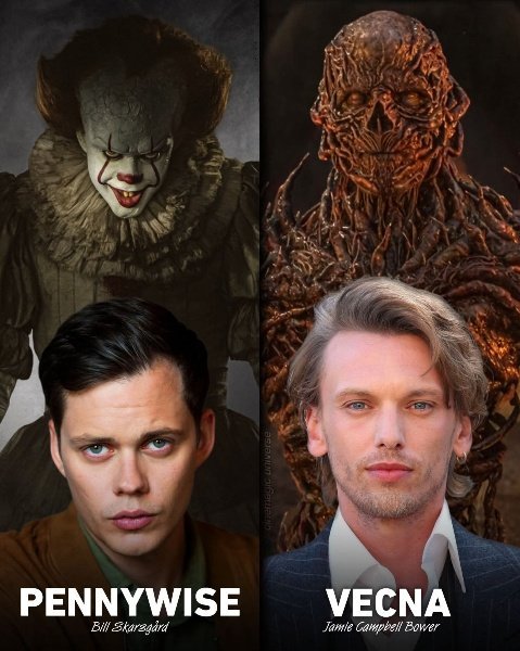 TheCineprism's tweet image. Two of the best horror performance on television in 2025.