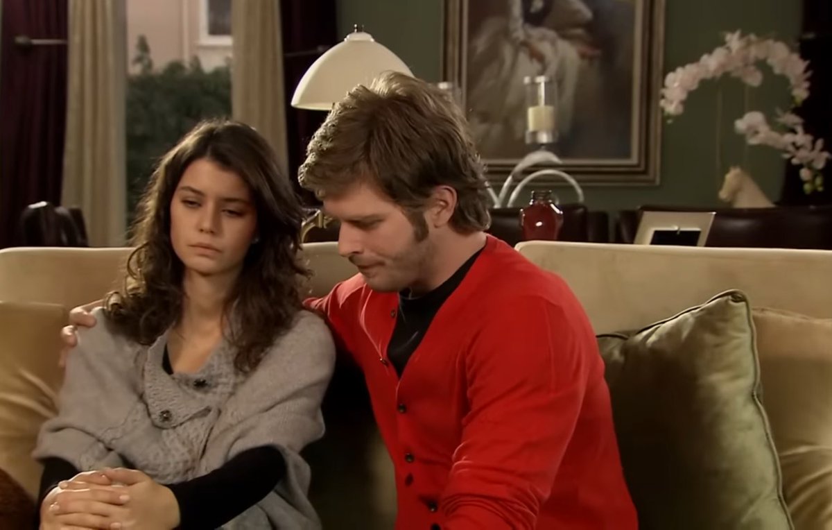 his ass tryna comfort her and she was not having it 😭😭😭😭😭