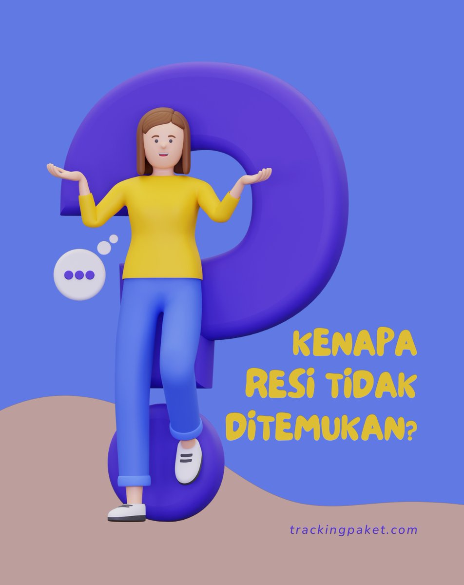 Nomor resi biasanya belum langsung terdeteksi setelah penjual memberikan resi ke konsumen. Ini membutuhkan waktu, tapi nggak lama kok! trackingpaket.com/kenapa-resi-ti…