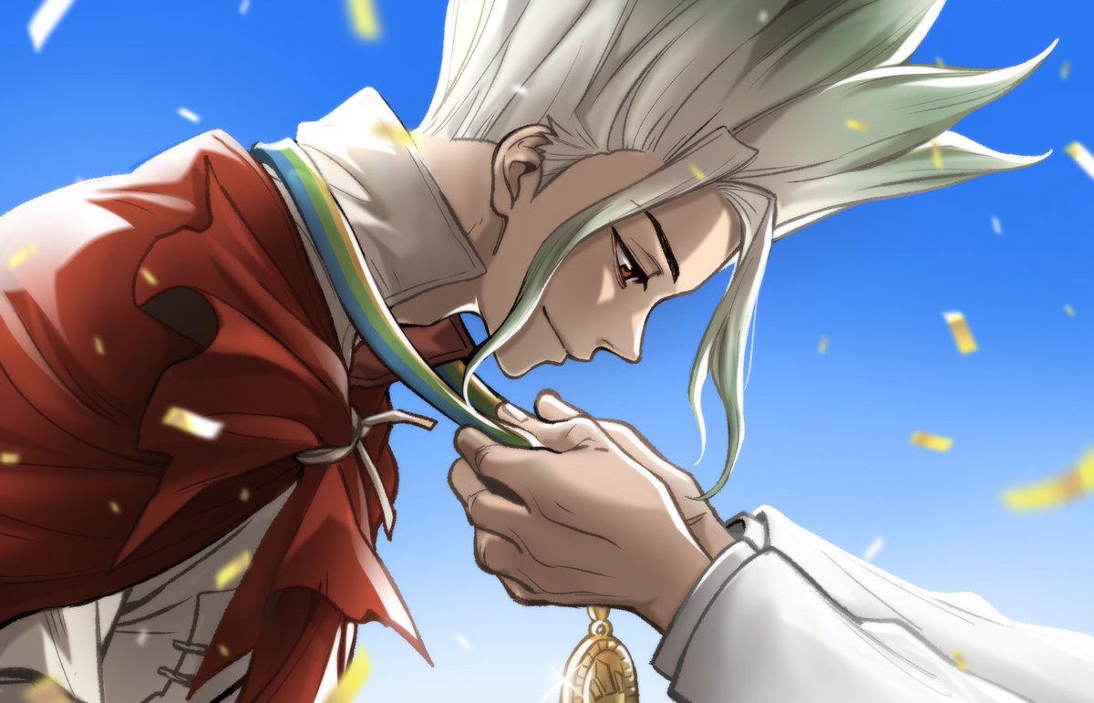 🏅💚💙✨
 #DrSTONE千空誕生祭
 #石神千空誕生祭2026