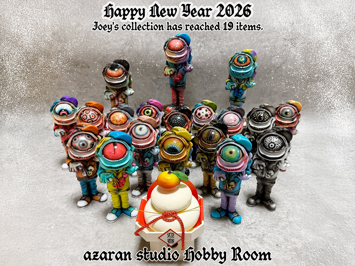 年始挨拶とともに…コレクション紹介🤣 まずは…推しキャラ①かっこ