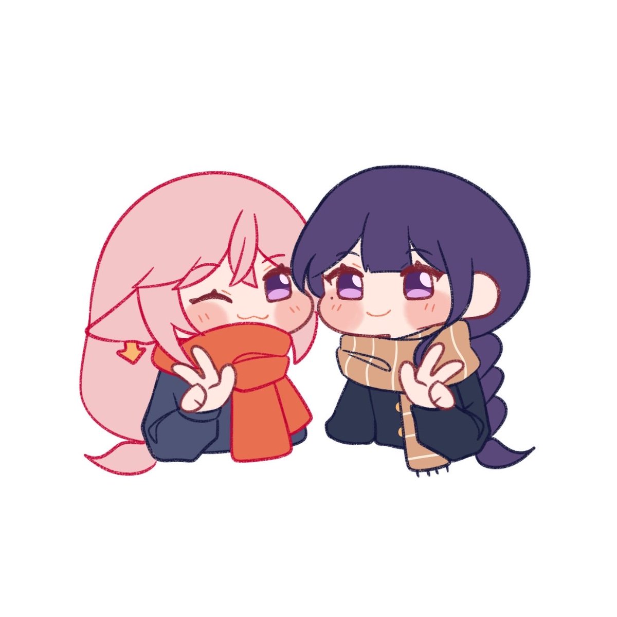 eimikodoodles's tweet image. winter #eimiko