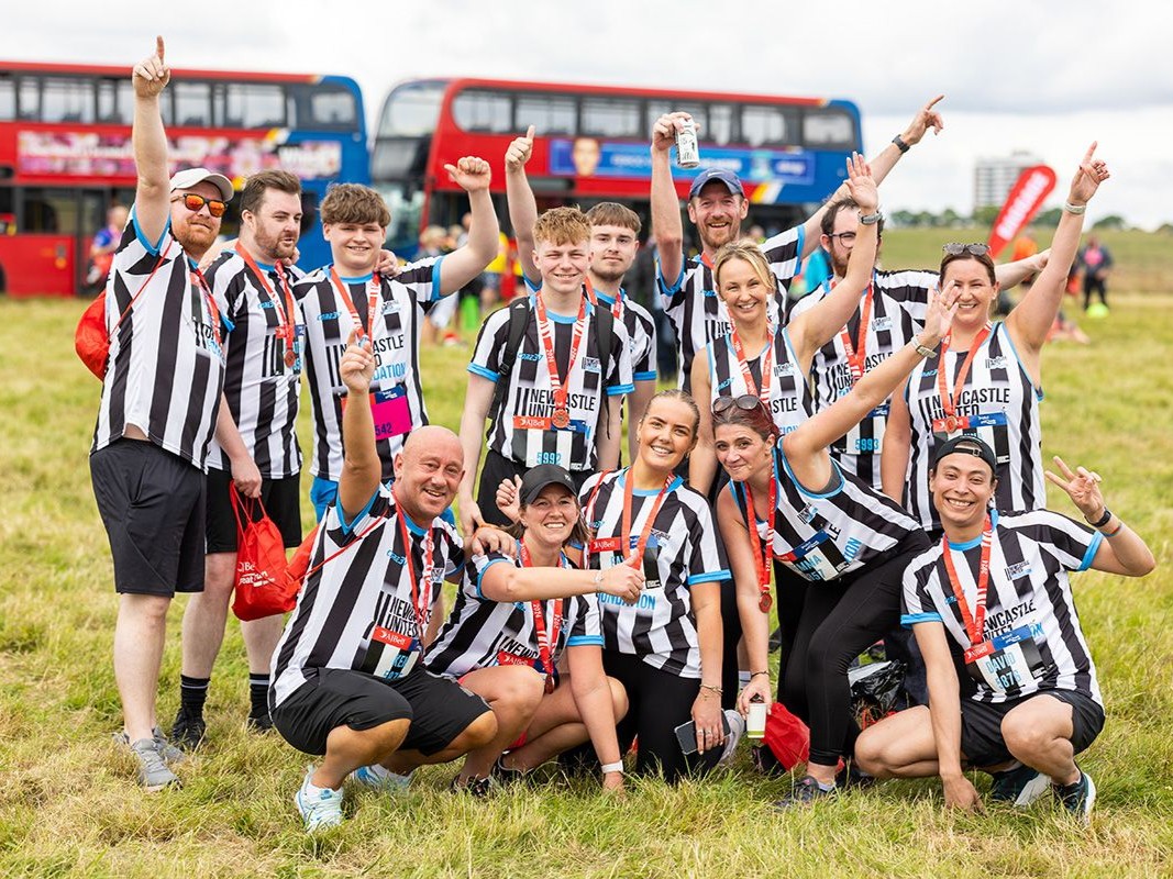 New year, new challenge 💪🏅  

Secure your place now for the 2026 Great North Run and join Newcastle United Foundation's team on the start line at the world's biggest half-marathon ⚫⚪  

Register now 👉 bit.ly/3KZPZDA