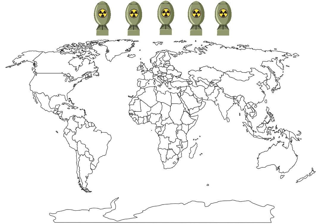 Geo_Menes's tweet image. 💥 VOCÊ TEM 5 BOMBAS NUCLEARES💥

Em quais países vocês jogariam?
(E por qual motivo?)