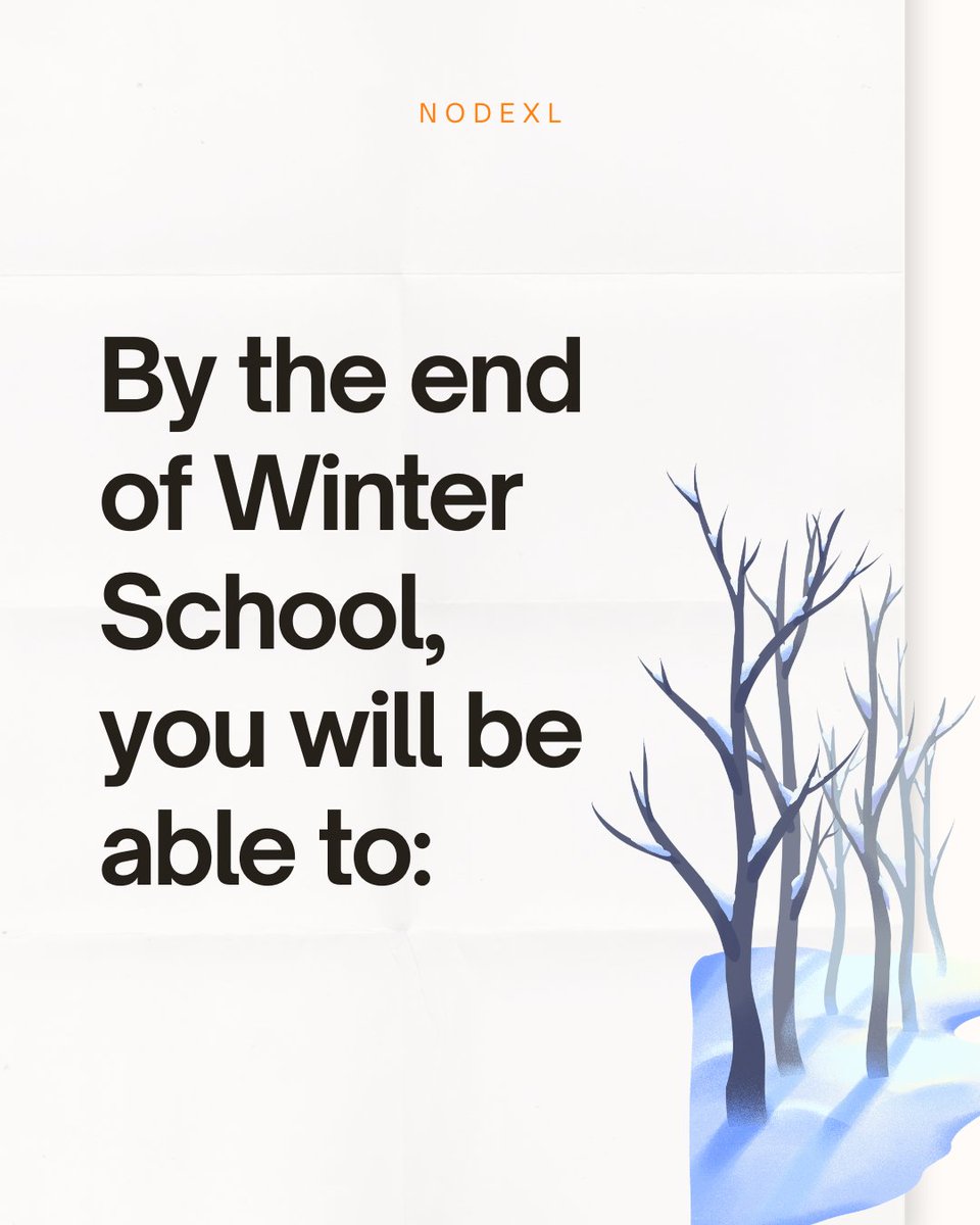 nodexl's tweet image. Learn social media network analysis with NodeXL Pro  Fill it nuel.ink/XTSfz8
Book now : nuel.ink/TiqvVN
#NodeXL #SocialMediaResearch #NetworkAnalysis #HashtagAnalytics #SentimentAnalysis #DigitalResearch #SocialMediaAnalytic