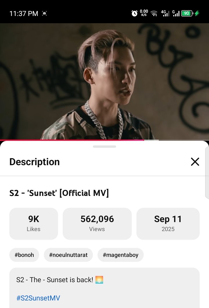 jeany_lee6's tweet photo. @dita7g7 @Noeul_lee6 Finally,the streaming is counted..
Let's go 600K views.🙏🥰❤️
#Noeulnuttarat
#MagentaBoy
#S2SunsetMV
#S2Sunset
#S2TheSunset
#Horizone
#BoNoh https://t.co/LmVFYWmIHH