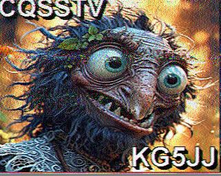 Received on 14.23 Mhz in Southern California grid square DM12mp. #SSTV #AmatuerRadio #HamRadio