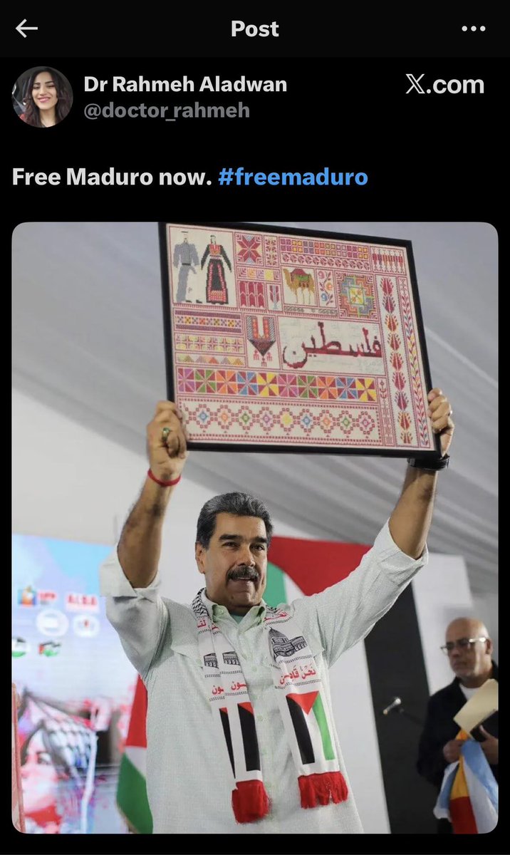 Dieses Bild zeigt deutlich, dass #FreePalestine eine verlogene und von Terroristen kontrollierte Bewegung ist.
Im Auftrag der Islamischen Republik Iran, durchgeführt von #Hamas/Palästinensern.

#IRI
#IRGCTerrorist 
#FreePalestineTerrorist