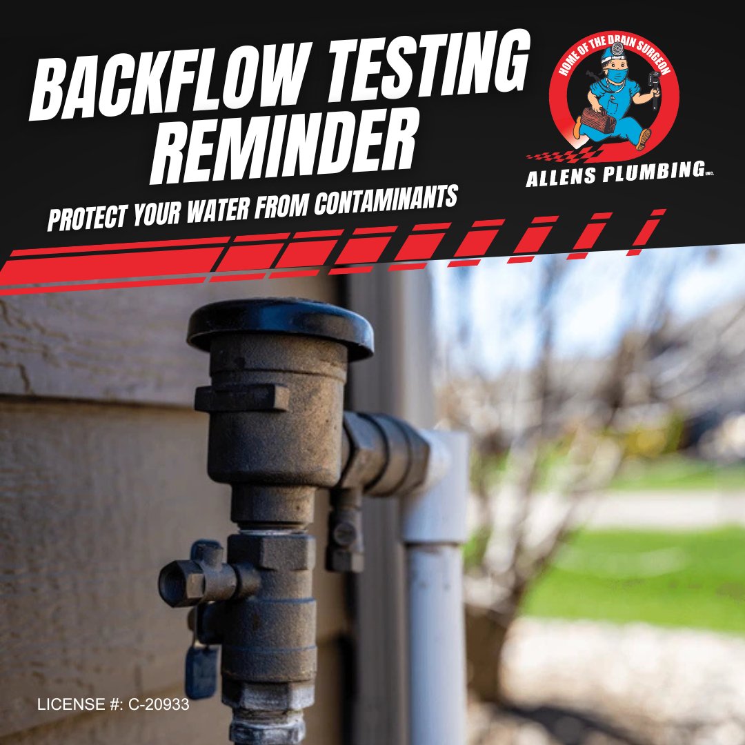 Backflow Testing Reminder: Before the holiday gatherings begin, make sure your home’s water supply is protected.

Call (808) 599-5511 for O‘ahu
Call (808) 877-6370 for Maui
Visit allensplumbinghi.com

#AllensPlumbing #HawaiiPlumbing #BackflowTesting #SafeWater
