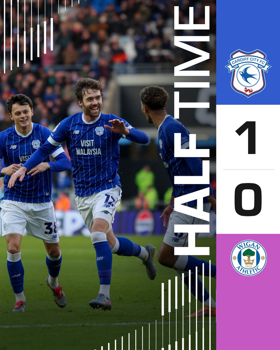 Calum's stunner is the half-time difference.

#CityAsOne
