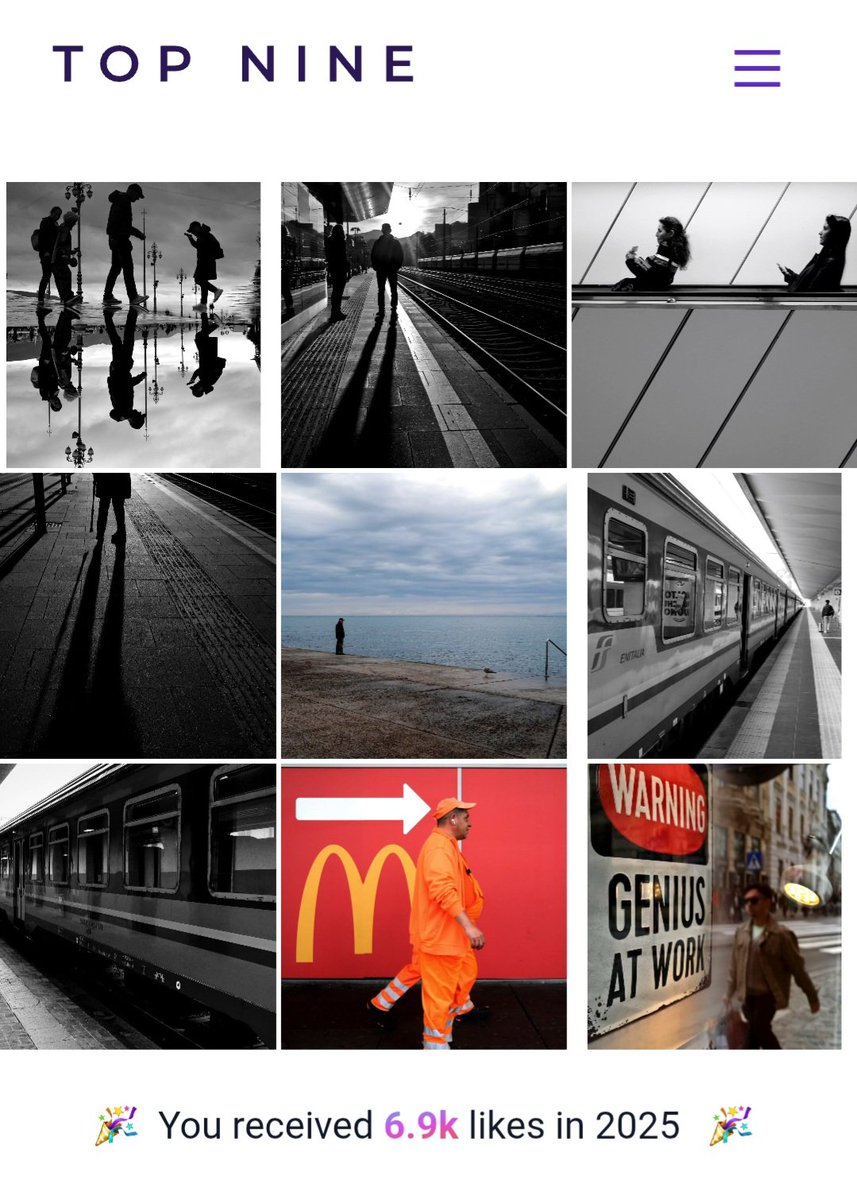 Top Nine 2025 on IG
@streetphoto_wagner 
#streetphotography #streets #topnine #instagram  #streetmoment #photographer   #streetlife #streetphotographer