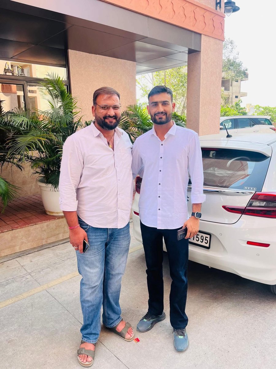 छोटे भाई भैराराम बैड़ा को राजस्थान एकीकृत शिक्षक महासंघ का प्रदेशाध्यक्ष नियुक्त होने पर बहुत-बहुत बधाई एवं हार्दिक शुभकामनाएँ🎉🎉 भैराराम बैड़ा <a href="/JATbera1/">Bhera ram</a>