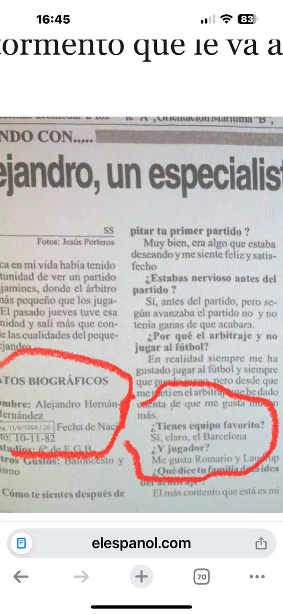 Para los incrédulos !!