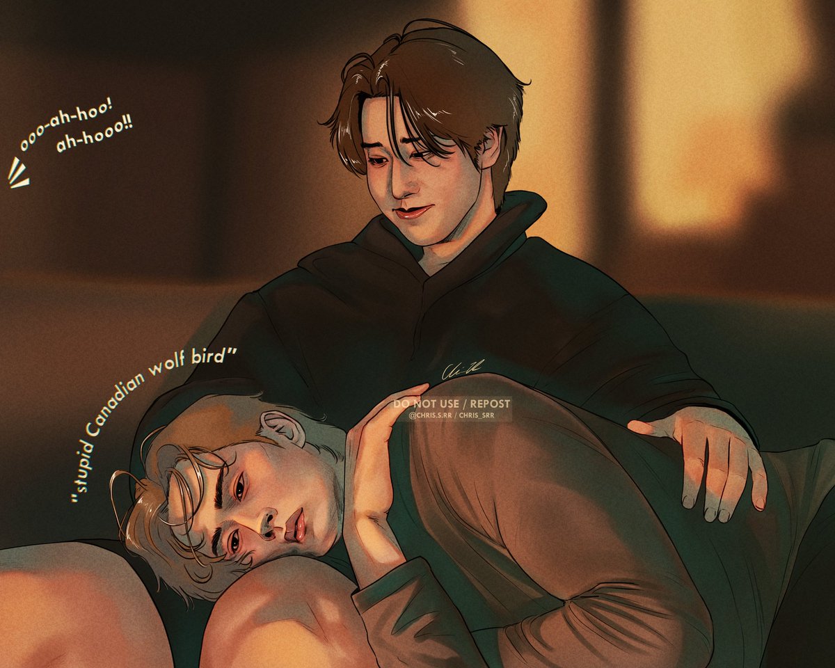 "Stupid Canadian wolf bird"