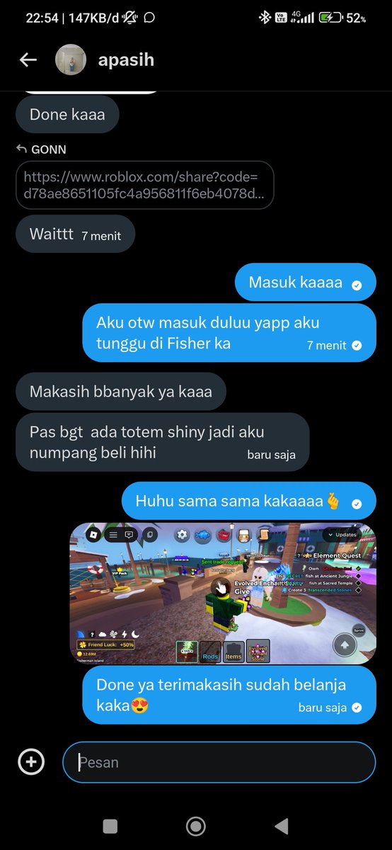 GONN_NNN's tweet image. Done 20 batu evo sama kaka langganan 😍