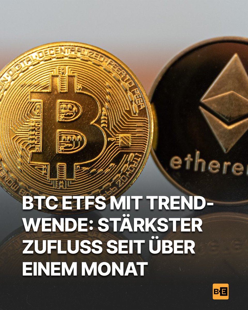 📈 Trendwende bei Krypto-ETFs 💼 Bitcoin-ETFs verzeichnen den stärksten  Zufluss seit über einem Monat. Zum Jahresstart flossen 646 Millionen  US-Dollar in Bitcoin- und Ethereum-ETFs – ein deutliches Signal für die  Rückkehr der