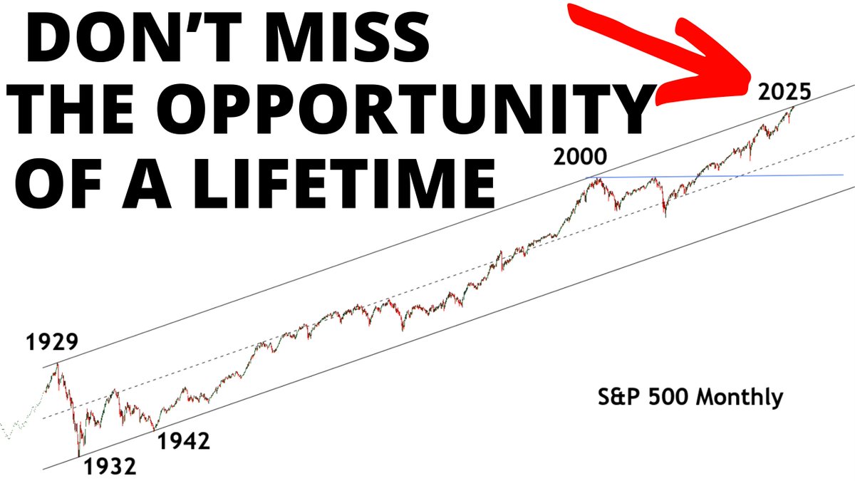King0ftheCharts's tweet image. .
STOCK MARKET CRASH: 

Don't Miss this Once-in-a-Lifetime Opportunity to Buy the Top of the Bull Market

Stock Market Top Video Here
youtube.com/watch?v=Qm35Hl…

. 
$SPX $SPY #SP500 #tomlee #elliottwave $ES_F $QQQ $NDX #NASDAQ100 $NQ $NQ_F $NVDA #Trump #FOMC #Powell #blowofftop…