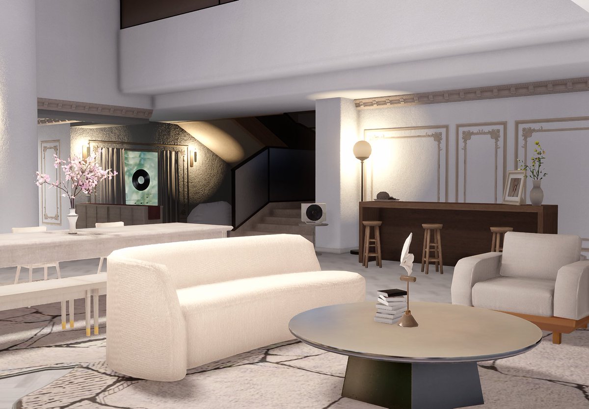 sylenaurx's tweet image. 🐉Welcome to our #DragonBloom Love Nest🌷

The perfect blend of softness, elegance, and intimacy. It feels like a quiet sanctuary carved out of time—serene, lived-in, but laced with poetic restraint.

This is for girlies who are into soft minimalism with lived-in luxury.

🫧Clean…