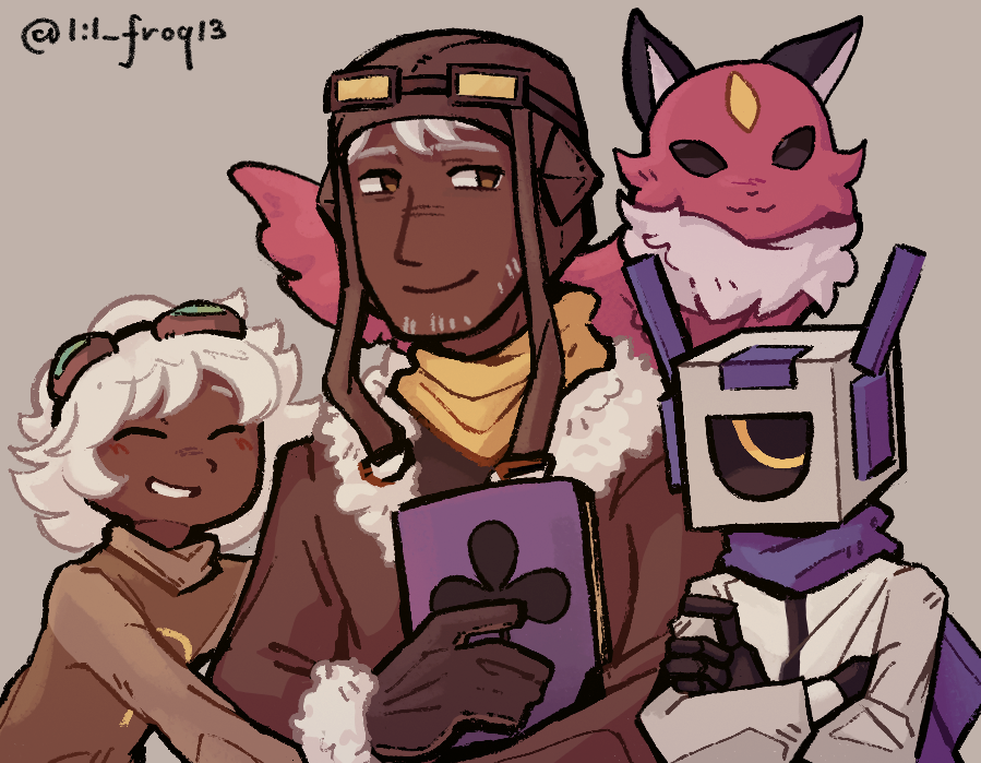 The Author and his children
#Oneshot #OneshotGame #OneshotFanart