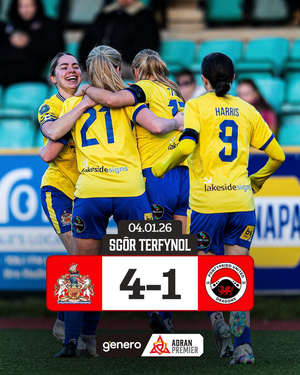Four goals and three points secured for <a href="/btuwomenfc/">Barry Town Utd Women FC</a> 👌

#GeneroAdranPremier