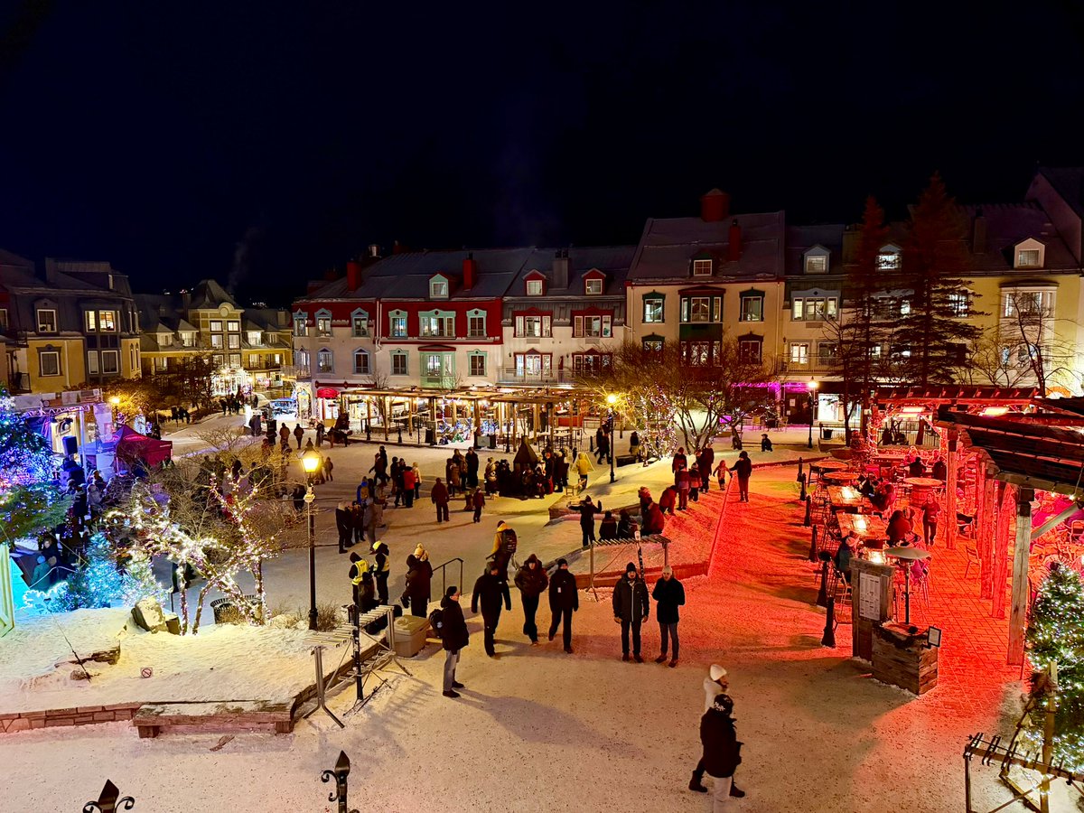 ebkent's tweet photo. #WinterPlacemaking in a public square, accessed by free public transit, at @MontTremblant.
#PlacemakingCanada @place_canada @the_transit_guy https://t.co/TdgvRbxFd7