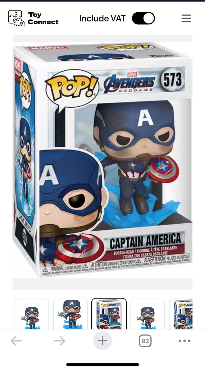 DISCONTINUED FUNKO‼️

amazon.co.uk/dp/B07TXLJYT6

📉 16K best seller rank   
📦 2000 units available     
💰 £4.00+VAT trade price        

Minimum 288 units order.    

Sign up to our B2B site below to order.

app.toyconnect.co.uk/product/693eb3…