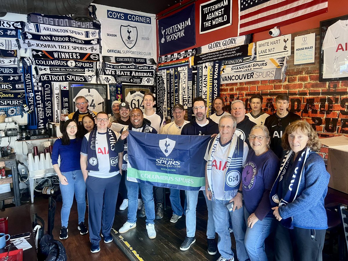 Up 1-0 at half-time! Shout out to all of the Columbus Spurs supporters for coming out to Grandad’s today to cheer on the squad! 

Just a friendly reminder that it’s not too late to help support our official supporters group by signing up for a membership! 

#MyPLMorning #COYS