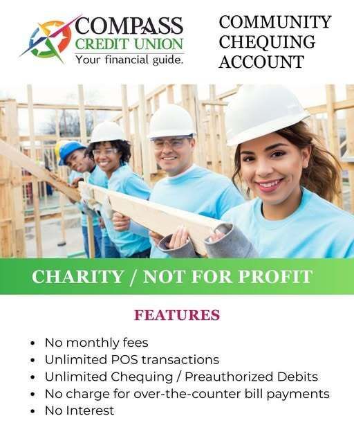 compasscu's tweet photo. Sweet Deal!

Did you know we offer a special chequing account for Community Organizations and Not For Profits?

Contact us for more details! https://t.co/j1Af1PUWUB https://t.co/MsH63kKgDn