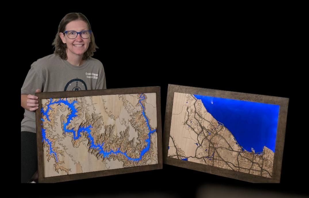 Laser Map Maker Official tweet media