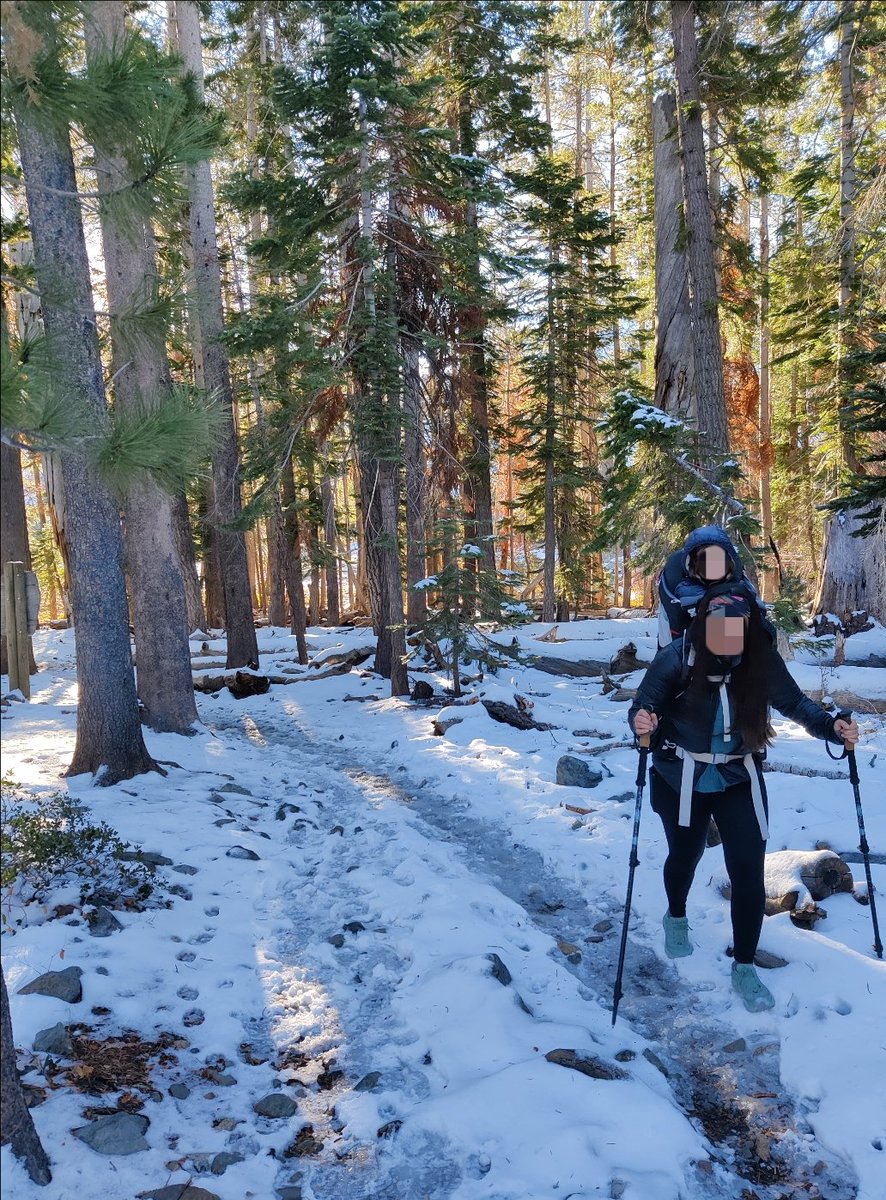 BowTiedEzer's tweet photo. @bowtiedbackpack &amp; I believe in the importance of being comfortable in the uncomfortable 

Hiking/camping with children can feel difficult (for both you and them), but the more you do it the easier it becomes

Builds adaptability, resilience, and confidence for the whole family https://t.co/J5A8CpZeOf