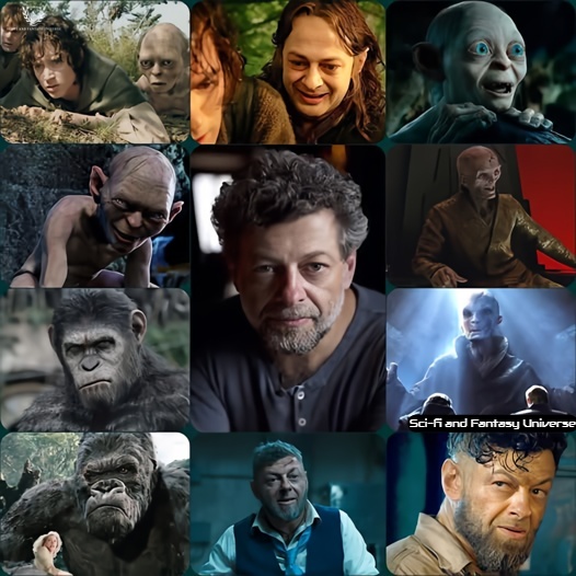 Happy Birthday Andy Serkis, who played Gollum in the #LordOfTheRings film trilogy &amp; in “#TheHobbit: #AnUnexpectedJourney”; Supreme Leader Snoke in “#StarWars VII: #TheForceAwakens” &amp; “Star Wars VIII: #TheLastJedi”; Caesar in the #PlanetOfTheApes film series that began in 2011;