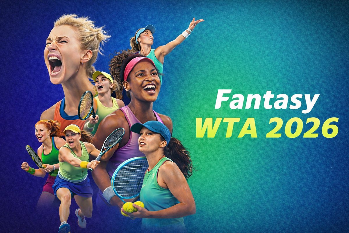 🎾 Fantasy WTA Tennis 2026 is here - 💥 €1,700 guaranteed prize pool

Follow the entire WTA Tour season with extra excitement — every match, set &amp; ace counts.
Build your team, climb the rankings, and enjoy tennis even more 🔥

📅 Starts Jan 5, 2026
🏆 1st prize: €400