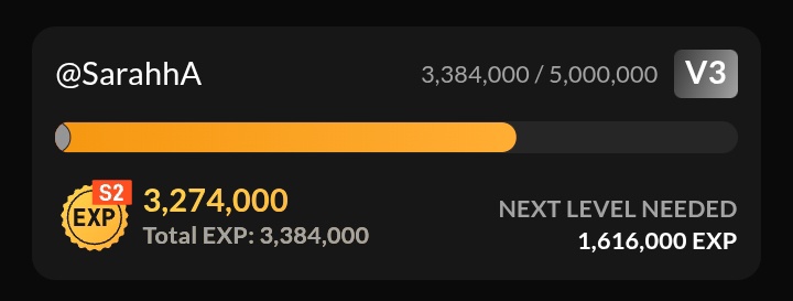 I started farming <a href="/SoSoValueCrypto/">SoSoValue</a> about a week ago and to the glory of God I'm on over #3M xp. You have no excuse whatsoever 🙅❌

If you've not joined S2 its not too late to start and if you struggle with consistency, you can use me as your daily motivation board till snapshot.